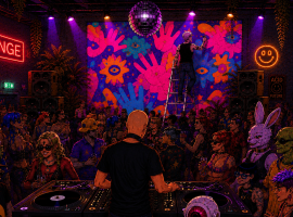 DJ BotOvod & Sasha Kukushkin Art Performance