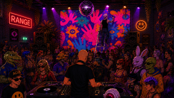 DJ BotOvod & Sasha Kukushkin Art Performance 
