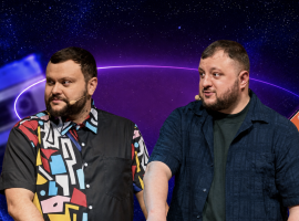 Ветерани космічних військ. Зйомка шоу «Музична передача» №13