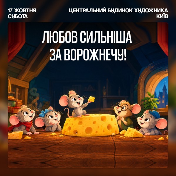 Усі миші люблять сир
