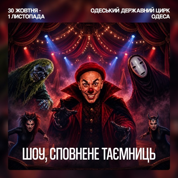 HALLOWEEN. Mr. Harm’s Circus