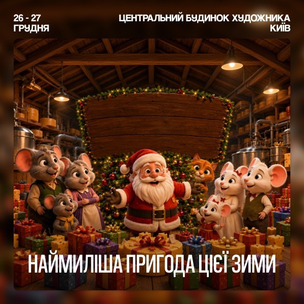 Санта, миші та ялинка